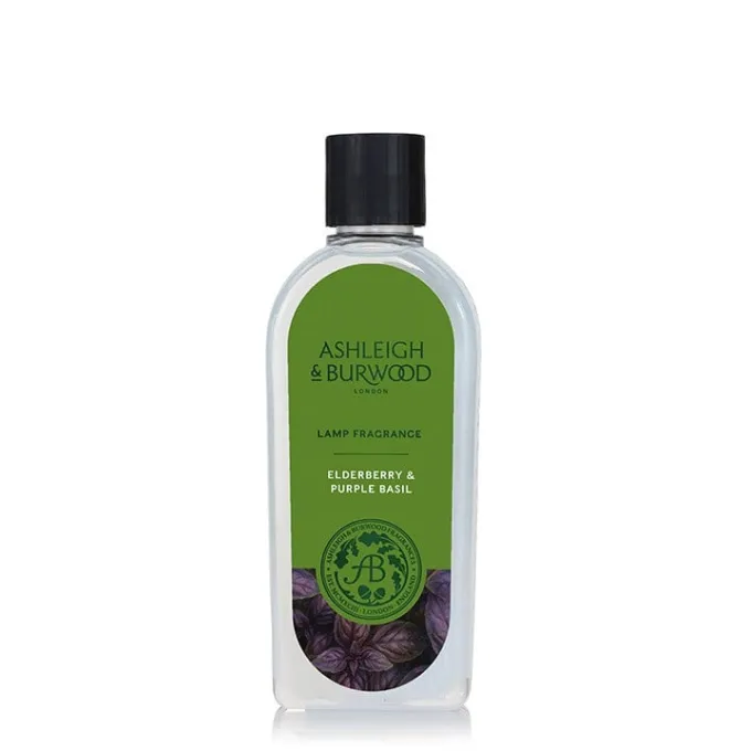 Ashleigh & Burwood Geurlamp olie Elderberry & Purple Basil L