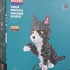 Balody 3D bouwset Grijs witte kat