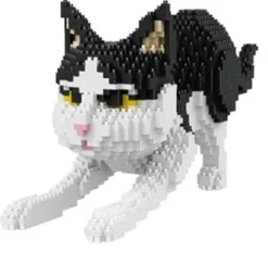 Balody 3D bouwset Zwart witte kat