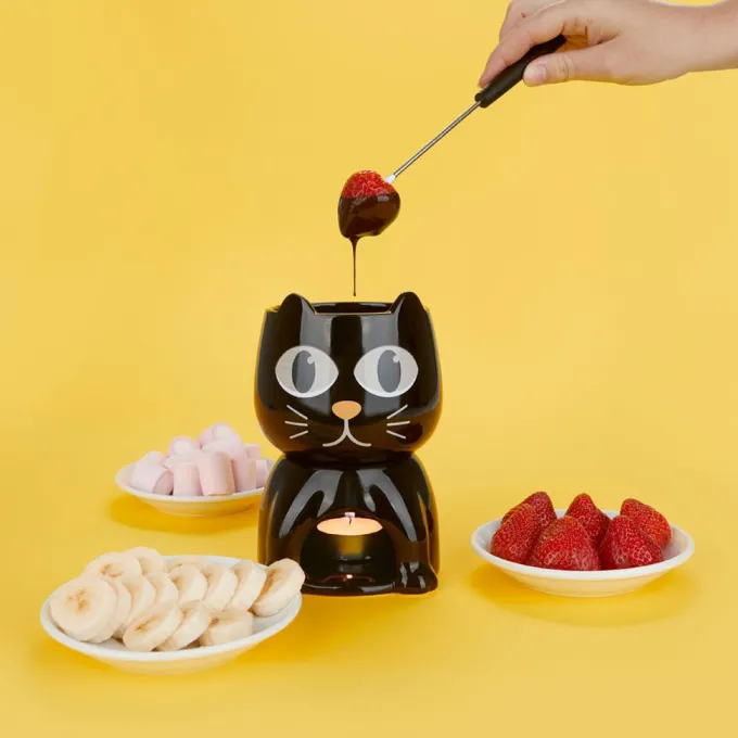 Balvi Fondue set kat zwart