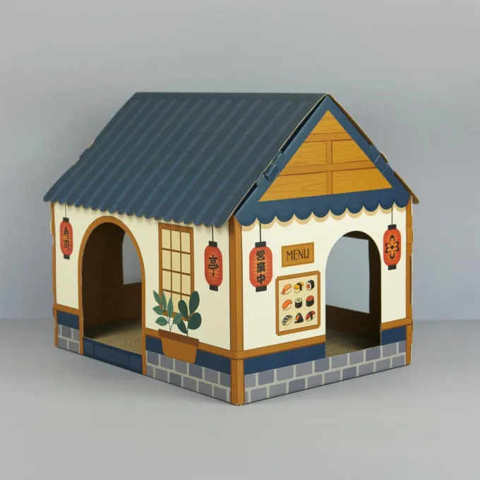 Balvi Kattenhuis & Krabmeubel Sushi Bar van Karton