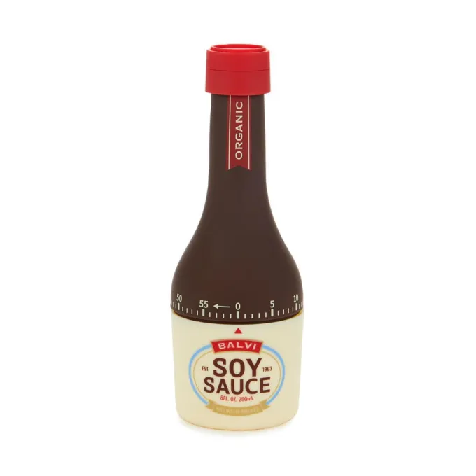 Balvi Keukentimer Sojasaus Fles – Bruin