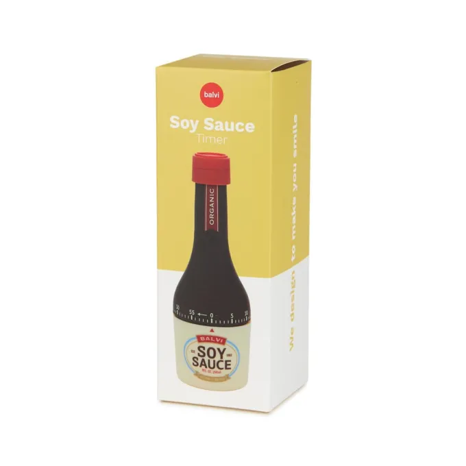 Balvi Keukentimer Sojasaus Fles – Bruin