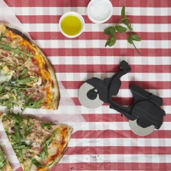 Balvi Pizzasnijder scooter zwart