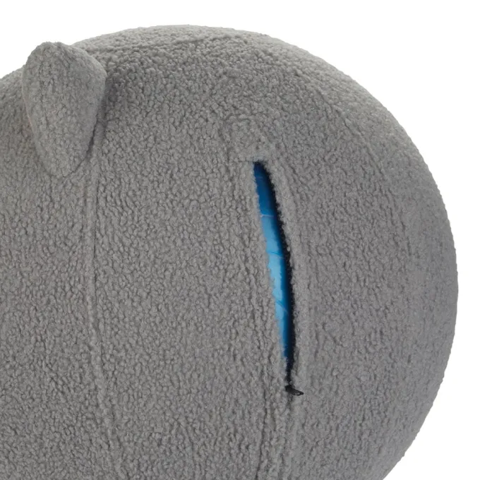 Balvi Poef Kitty grijs polyester