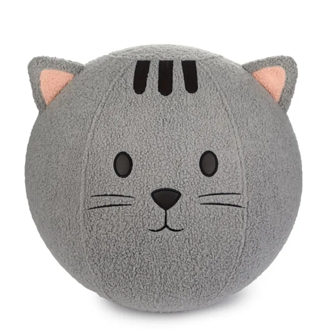 Balvi Poef Kitty grijs polyester