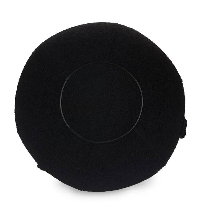 Balvi Poef Kitty zwart polyester