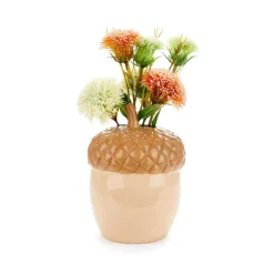 Balvi Vaas Acorn 20 cm – Keramiek – Bruin