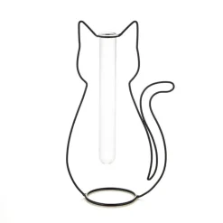 Balvi Vaas kat silhouet