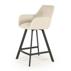 By Boo Barstoel Bliss with armleuning - beige
