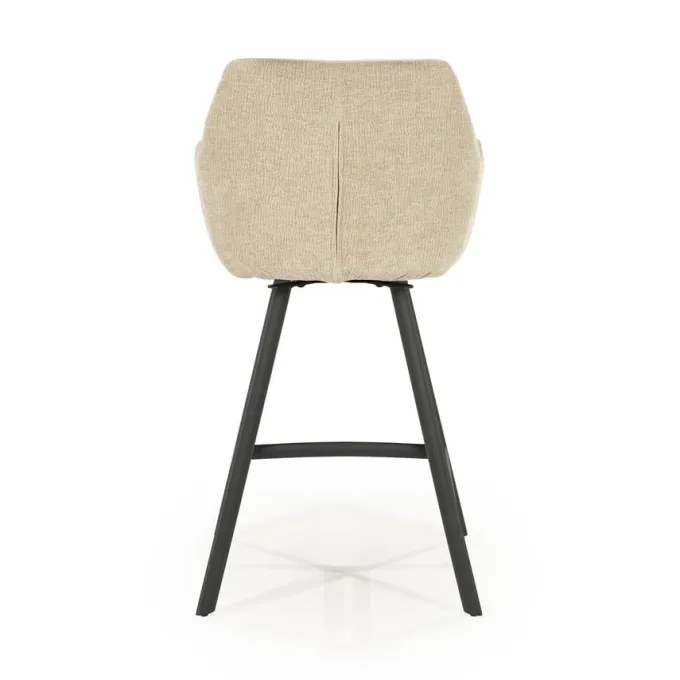 By Boo Barstoel Bliss with armleuning - taupe