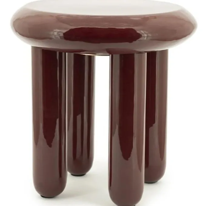 By Boo Bijzettafel Balloon - burgundy