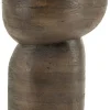 By Boo Bijzettafel Cobble mango organisch – bruin