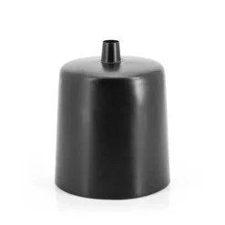By Boo By Boo Vaas Dotty Zwart - Groot Metalen Vaas