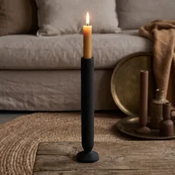 By Boo Candle holder Squand large - black