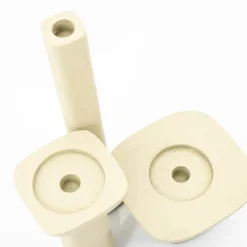 By Boo Candle holder Squand medium - beige