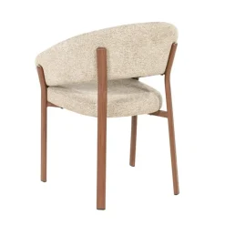 By Boo Eetkamerstoel Sedia with armrest - bruin