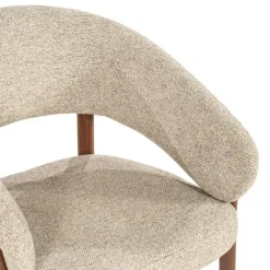 By Boo Eetkamerstoel Sedia with armrest - bruin