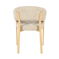By Boo Eetkamerstoel Sedia with armrest - naturel