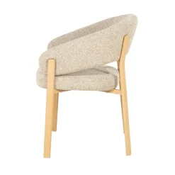 By Boo Eetkamerstoel Sedia with armrest - naturel