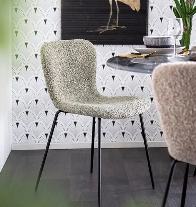 By Boo Eetkamerstoel Skip beige