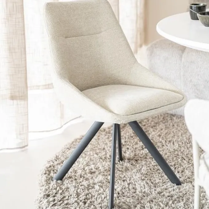 By Boo Eettafelstoel Bliss - beige