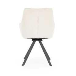 By Boo Eettafelstoel Bliss met armleuning - beige