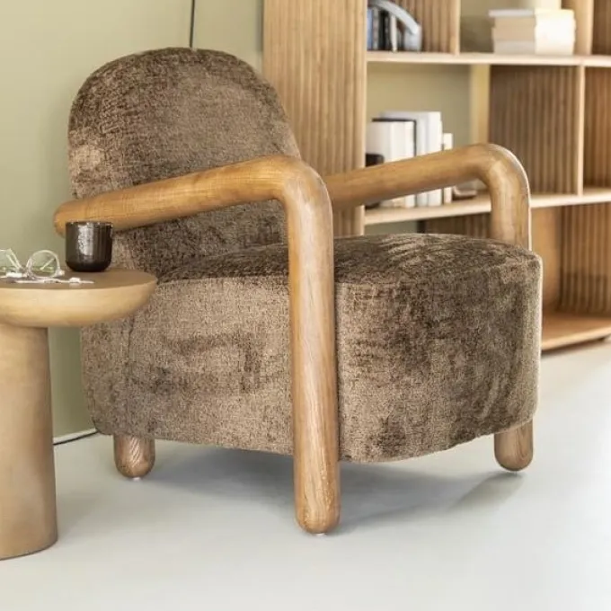 By Boo Fauteuil Retrova - Bruin