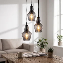 By Boo Hanglamp Orion cluster - Sfeervolle glazen hanglamp