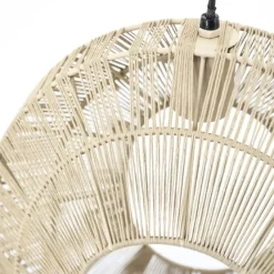 By Boo Hanglamp Ovo 1 - Natural: Sfeervolle Verlichting voor je Interieur