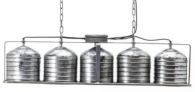 By Boo Industriële Hanglamp Minack Large - Metaal van By-Boo