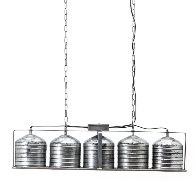 By Boo Industriële Hanglamp Minack Large - Metaal van By-Boo