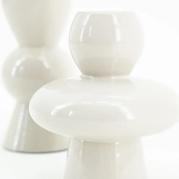 By Boo Kandelaar Barolo set van 2 metaal - beige
