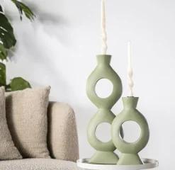 By Boo Kandelaar Torch groot - groen
