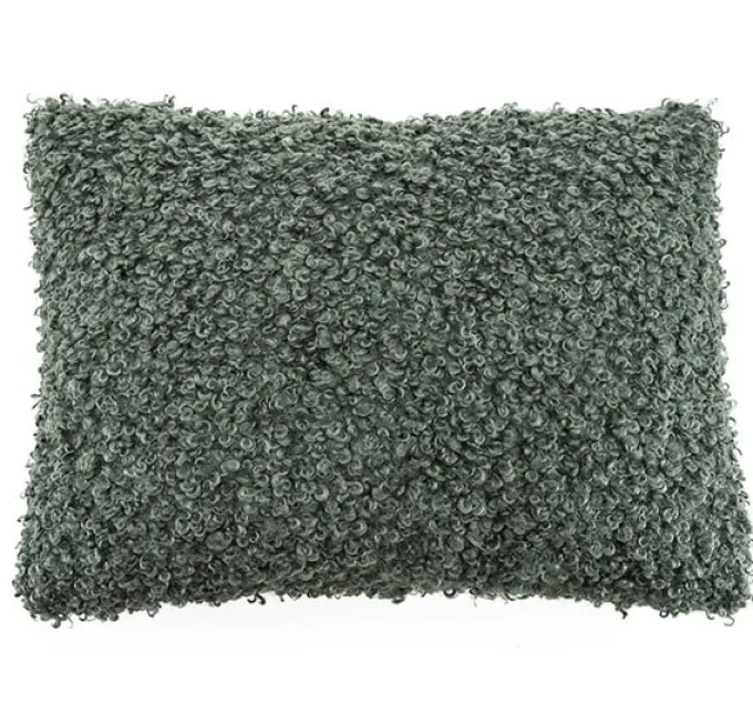 By Boo Kussen Dolly Blauw - Zacht Sierkussen 60 x 45 cm