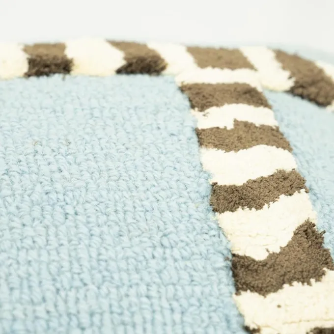 By Boo Kussen StripeScape - Lichtblauw