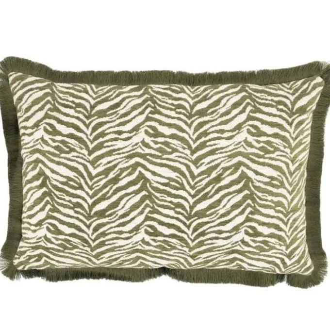 By Boo Kussen Tigra 40x60 cm - groen