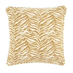 By Boo Kussen Tigra 45x45 cm - mosterd
