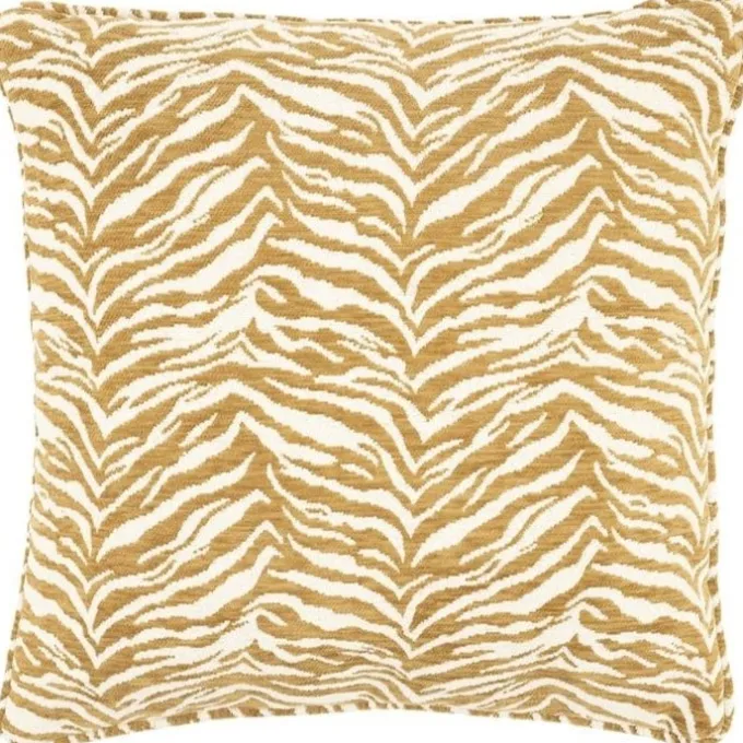 By Boo Kussen Tigra 45x45 cm - mosterd