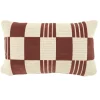 By Boo Kussen Twist 35x55 cm - burgundy