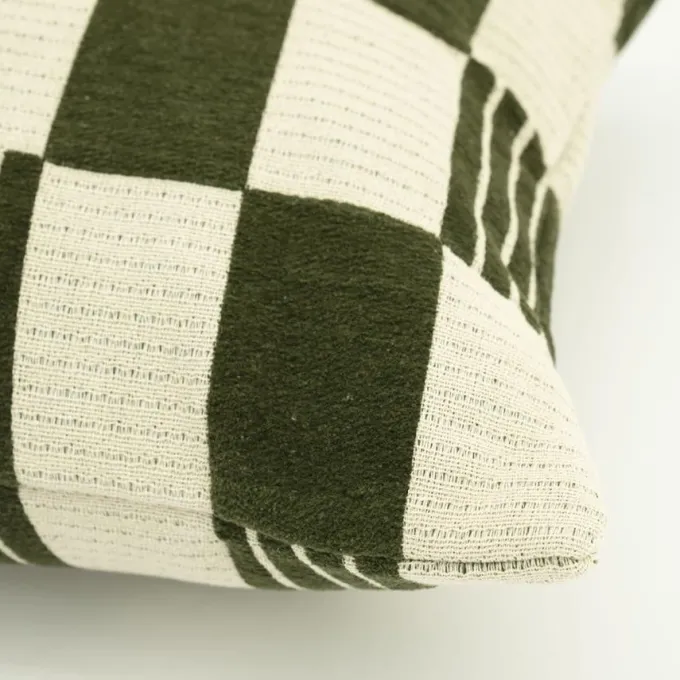 By Boo Kussen Twist 45x45 cm – groen