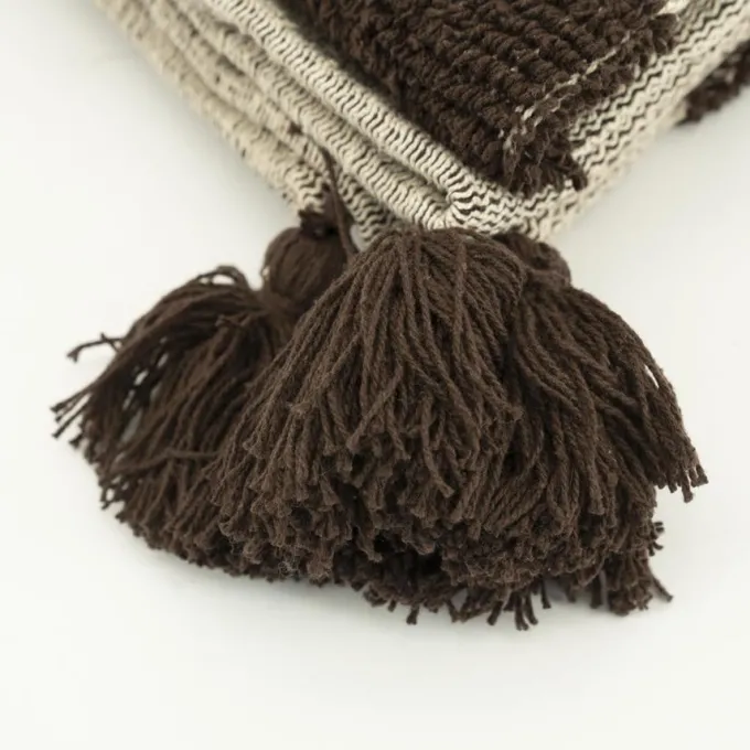 By Boo Plaid Majani – donker bruin
