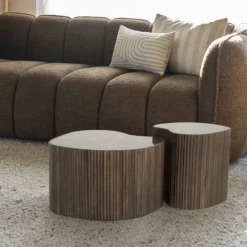 By Boo Salontafel Nice – set van 2 - bruin