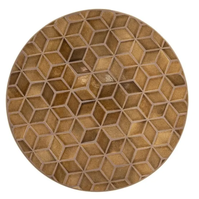 By Boo Salontafel Patterna - bruin