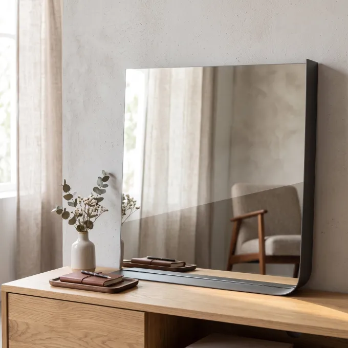 By Boo Spiegel Image Square - zwart