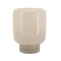 By Boo Vaas / Windlicht Solenne groot - taupe