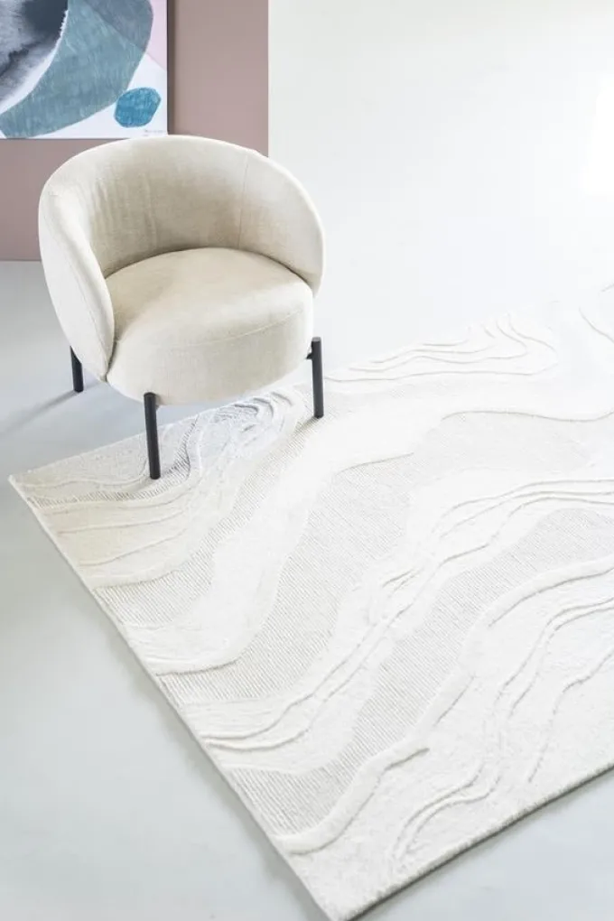By Boo Vloerkleed Soil 160x230 cm - off white