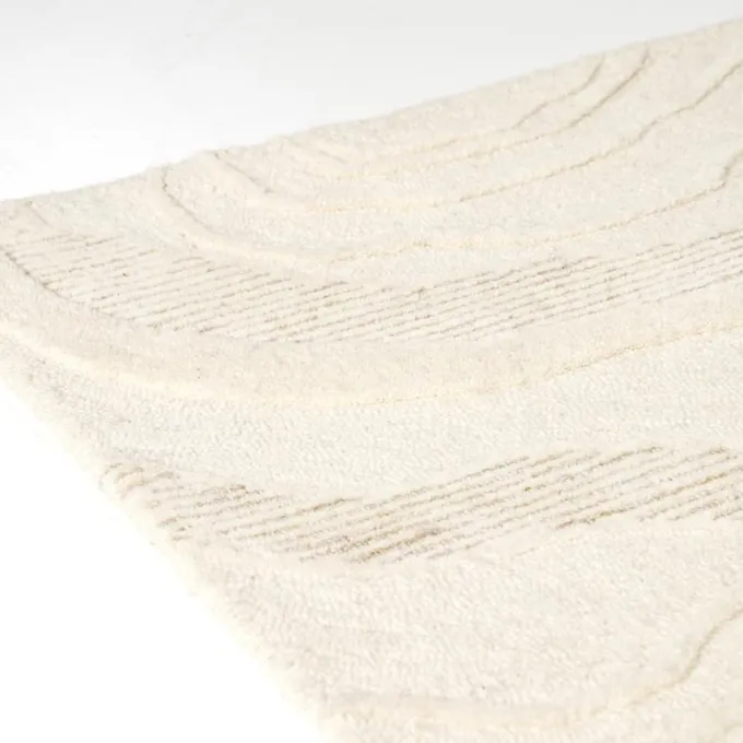 By Boo Vloerkleed Soil 190x290 cm - off white