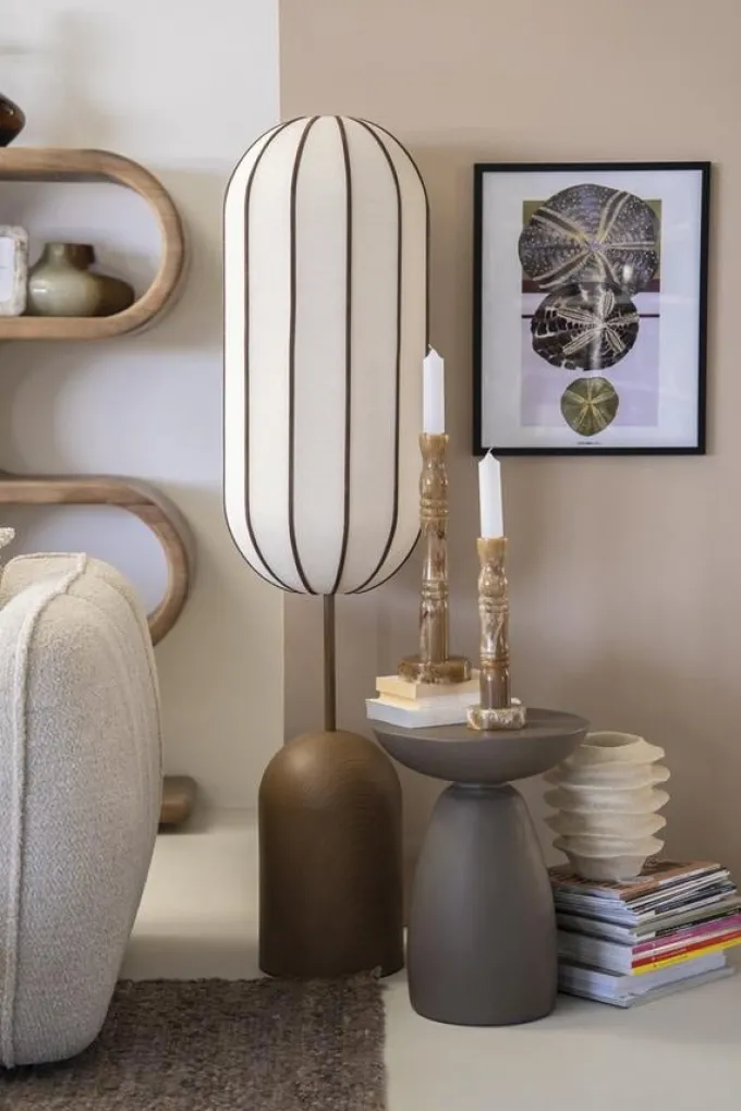 By Boo Vloerlamp Cocoon - bruin
