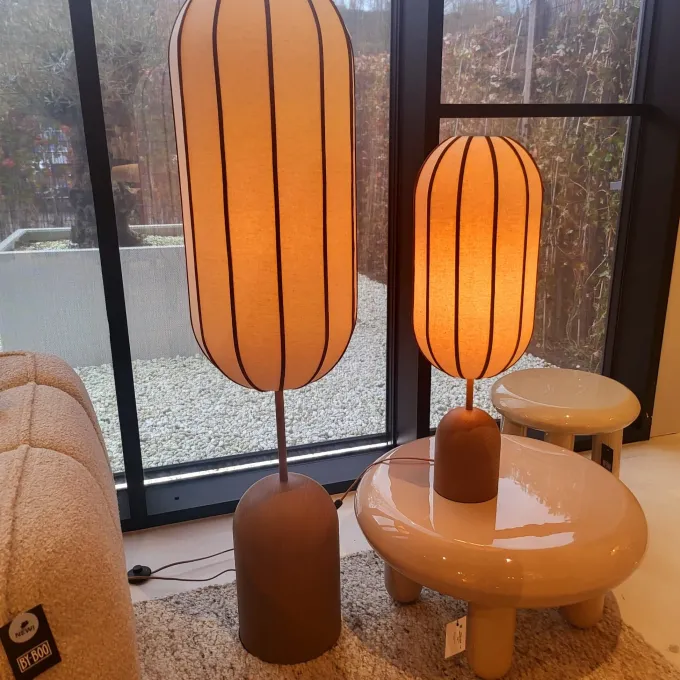 By Boo Vloerlamp Cocoon - bruin
